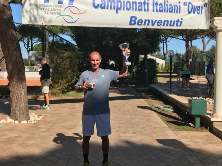 Ronnj Capra campione italiano Over 45 al Mare e Pineta