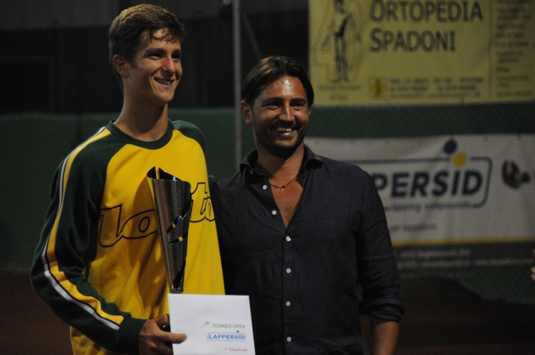 Trofeo Lappersid: la premiazione di Michele Vianello