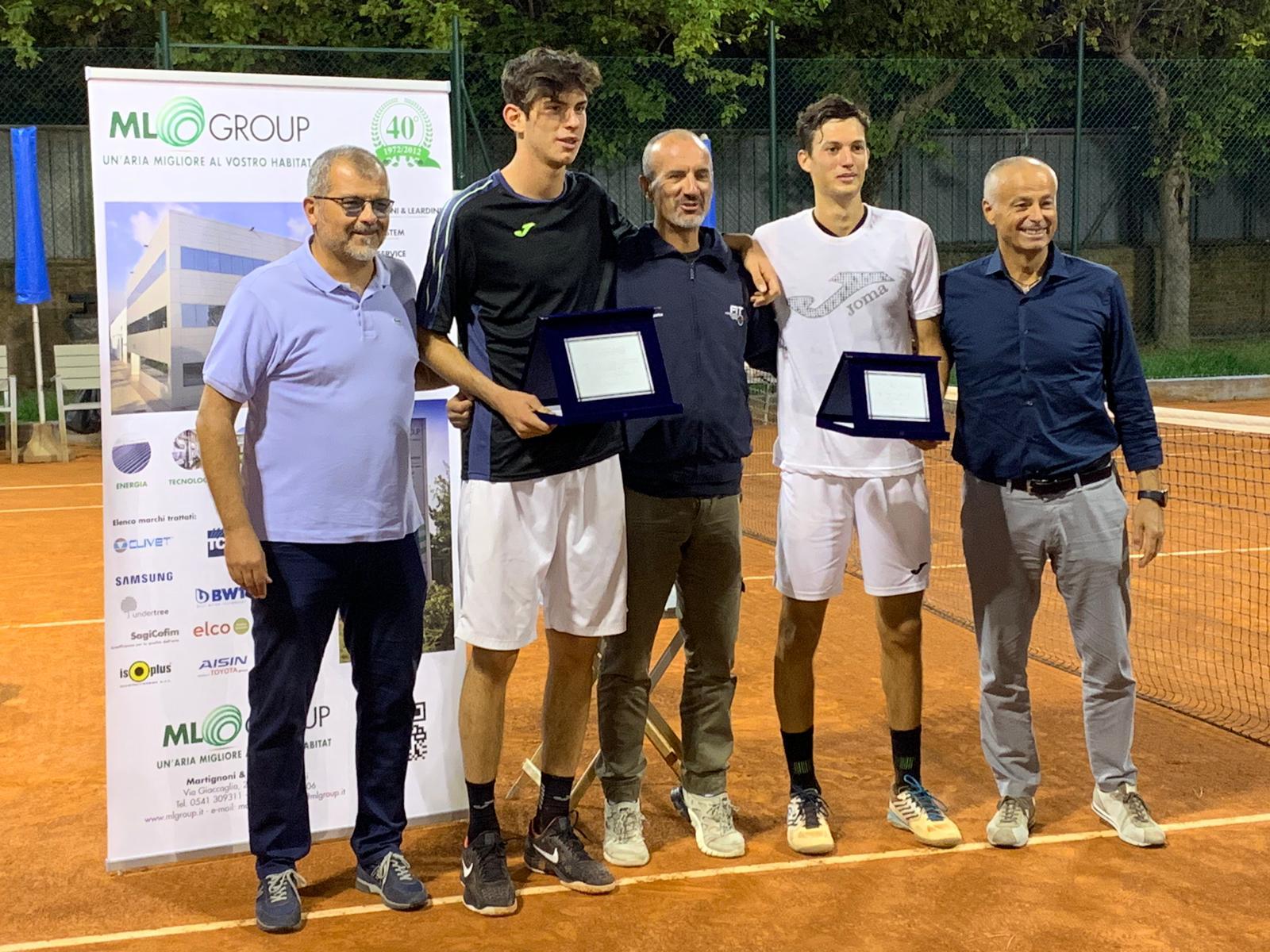 Circolo Tennis Cicconetti: premiazione Open maschile