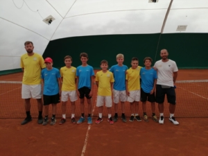 Il team under 12 maschile del Ct Zavaglia alle finali nazionali