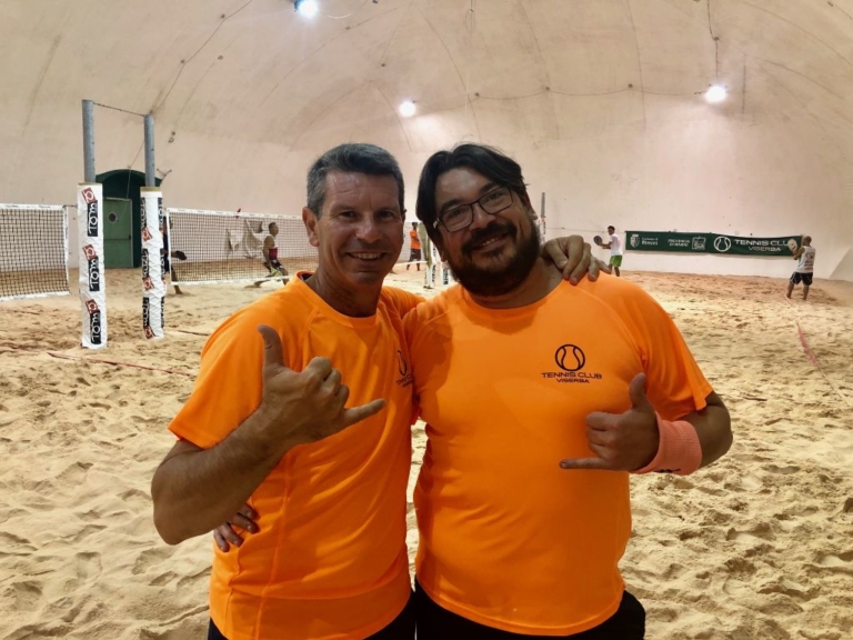 Campionato Beach Tennis Viserba: Roberto Rinaldi e Manuel Alvisi
