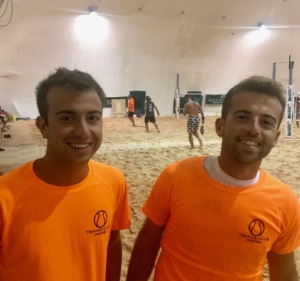 Beach Tennis Viserba: Nicola Montagna e Pietro Neri