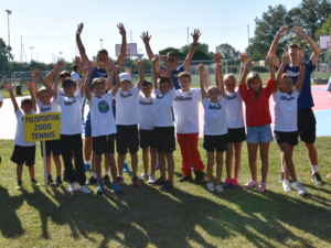 Festa dello Sport Cervia: alcuni allievi della Polisportiva 2000