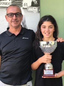 Sveva Azzurra Pansica con Massimiliano Baccilieri