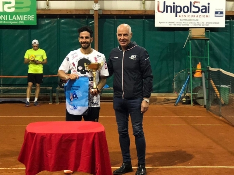 Open Fermignano: la premiazione di Giacomo Polidori