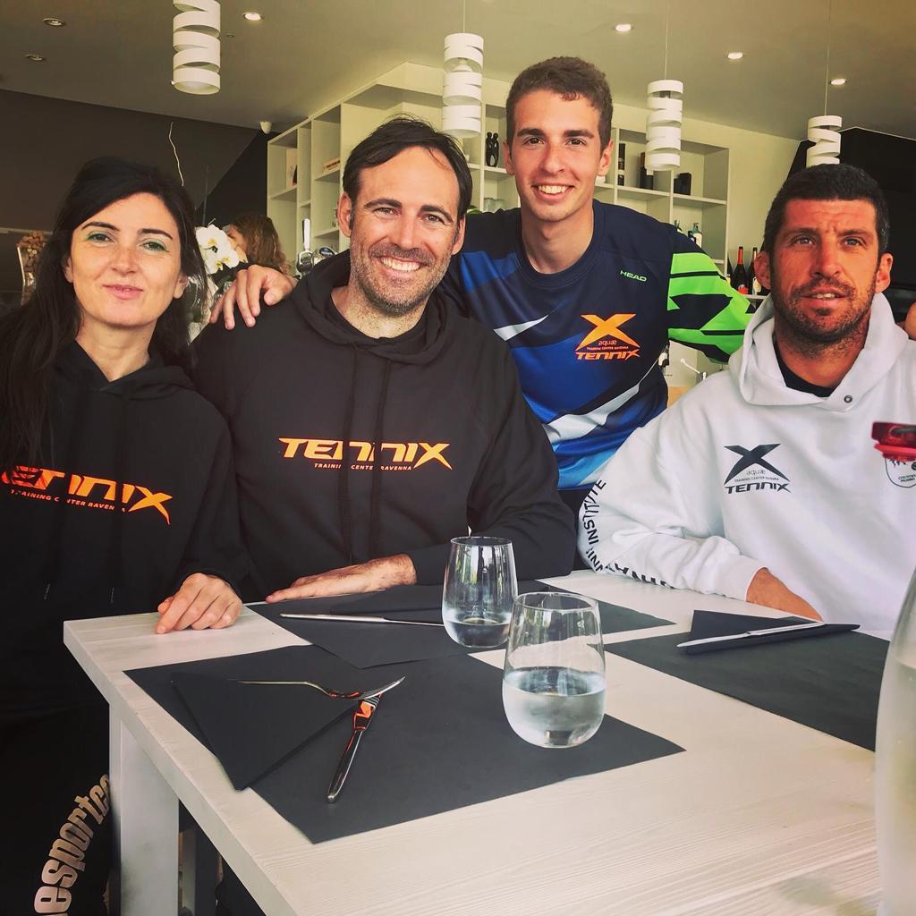 Il gruppo di tecnici di Tennix Aquae