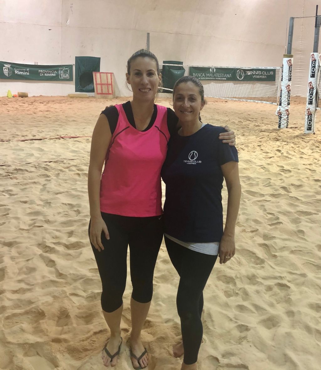 Beach Tennis Viserba: Ellsa Cicchetti ed Elisa Macrelli