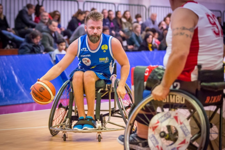 Mirko Acquarelli, atleta del Riviera Basket Rimini