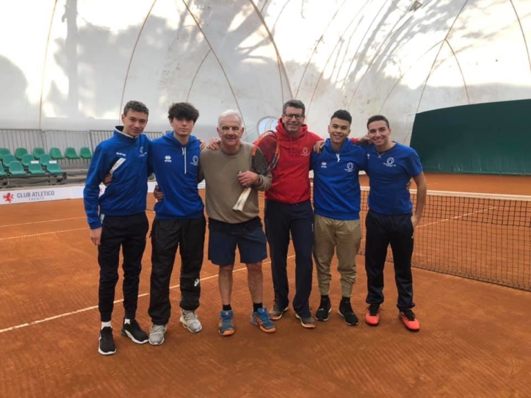 Tennis Faenza-Viserba con Gene Gnocchi