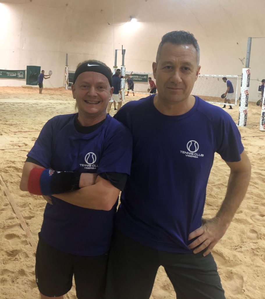 Beach tennis Viserba: Marco Paci e Stefano Bernardi