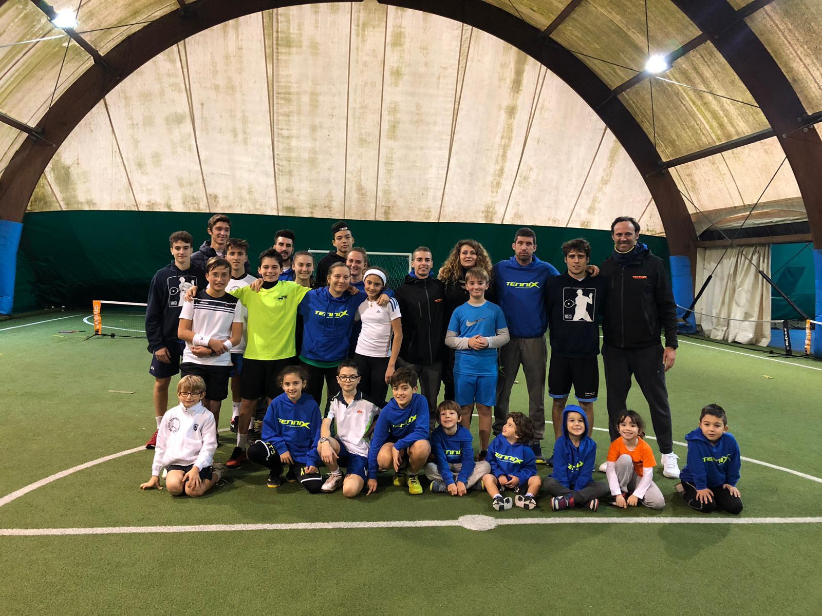 I partecipanti allo stage natalizio del maestro Caballer