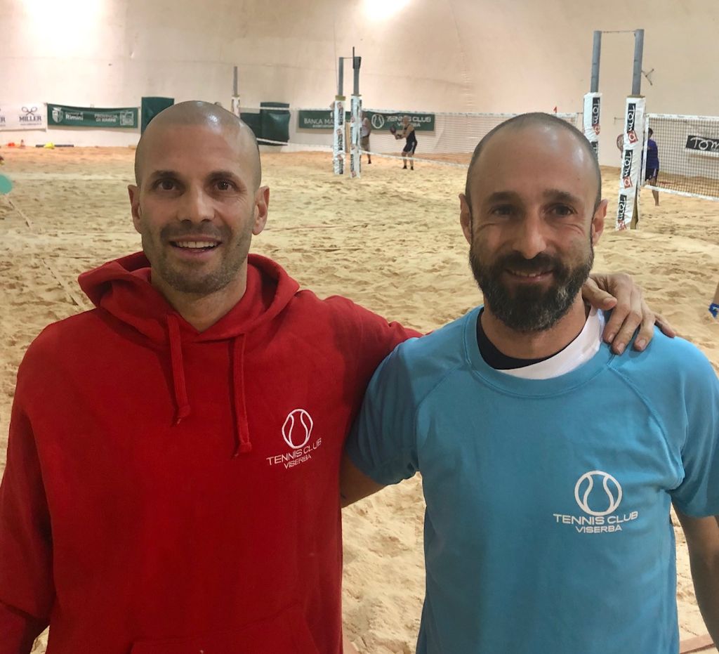 Beach tennis Viserba: Francesco Lorenzi e Matteo Amadori
