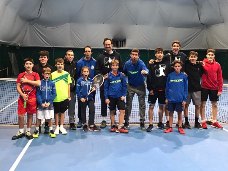 I partecipanti allo stage natalizio del maestro Caballer