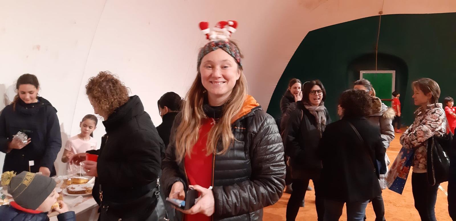 Sara Pasquinoni in primo piano