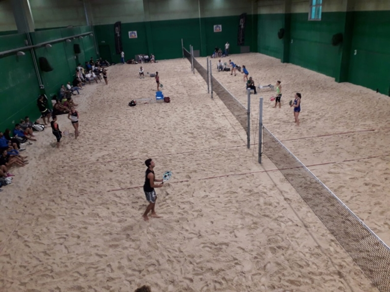 beach tennis indoor