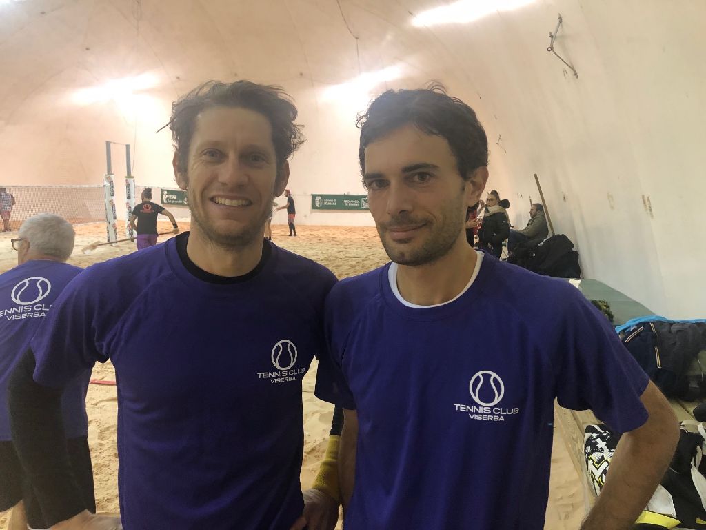 Beach tennis Viserba: Marco Bertozzi ed Emanuele Zoli