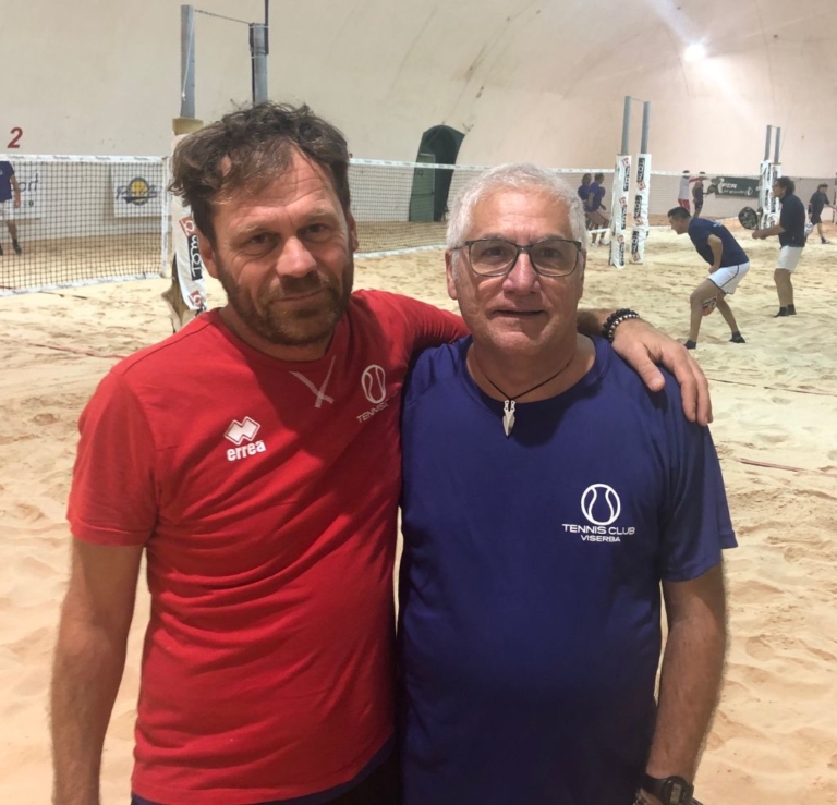 Beach tennis Viserba: Stefano Venturi e Roberto Cressi