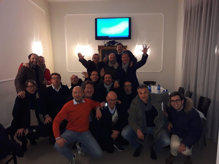 La della festa in onore di Ferrante Rocchi a Forlì