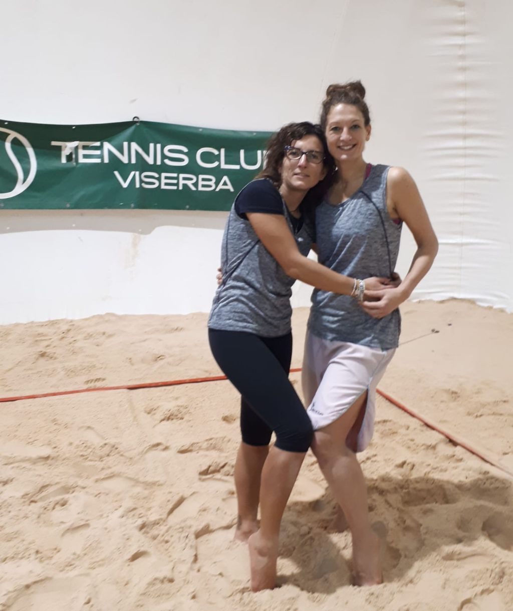 Beach Tennis femminile Viserba: allungo in vetta di Mazzotti-Teodorani