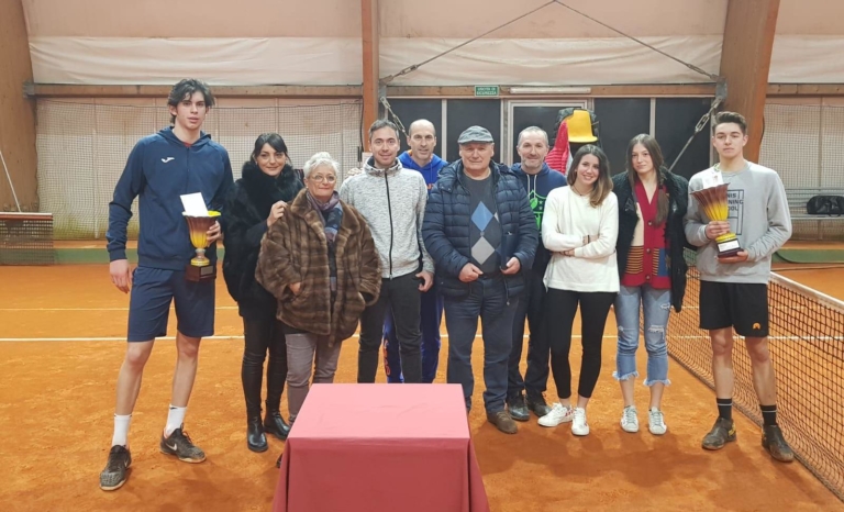 La premiazione dell'Open del Villa Carpena