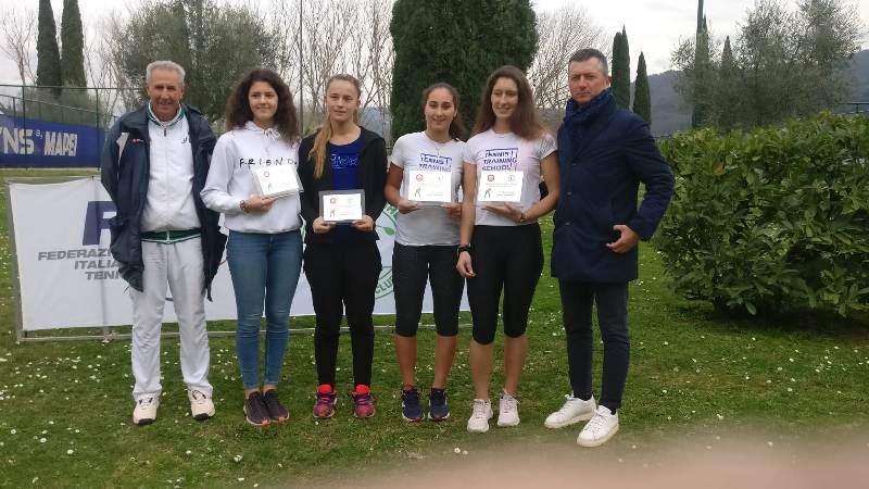 Open BNL Firenze: premiazione doppio femminile