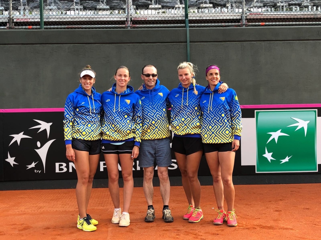 La Nazionale bosniaca di Fed Cup