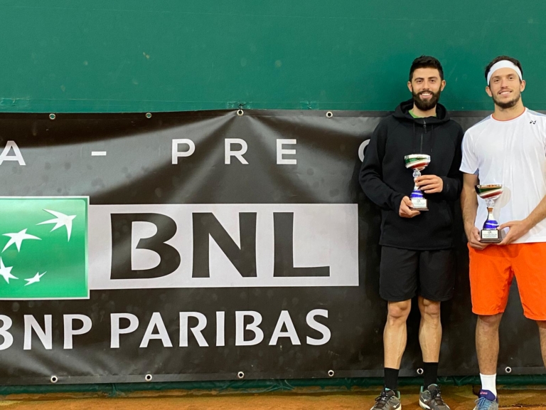 Federico Maccari e Federico Bertuccioli vincitori dell'Open BNL a Rivoli Torinese