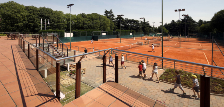 I campi del Circolo Tennis Bologna