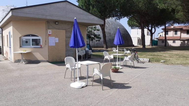 La zona relax del Russi Sporting Club