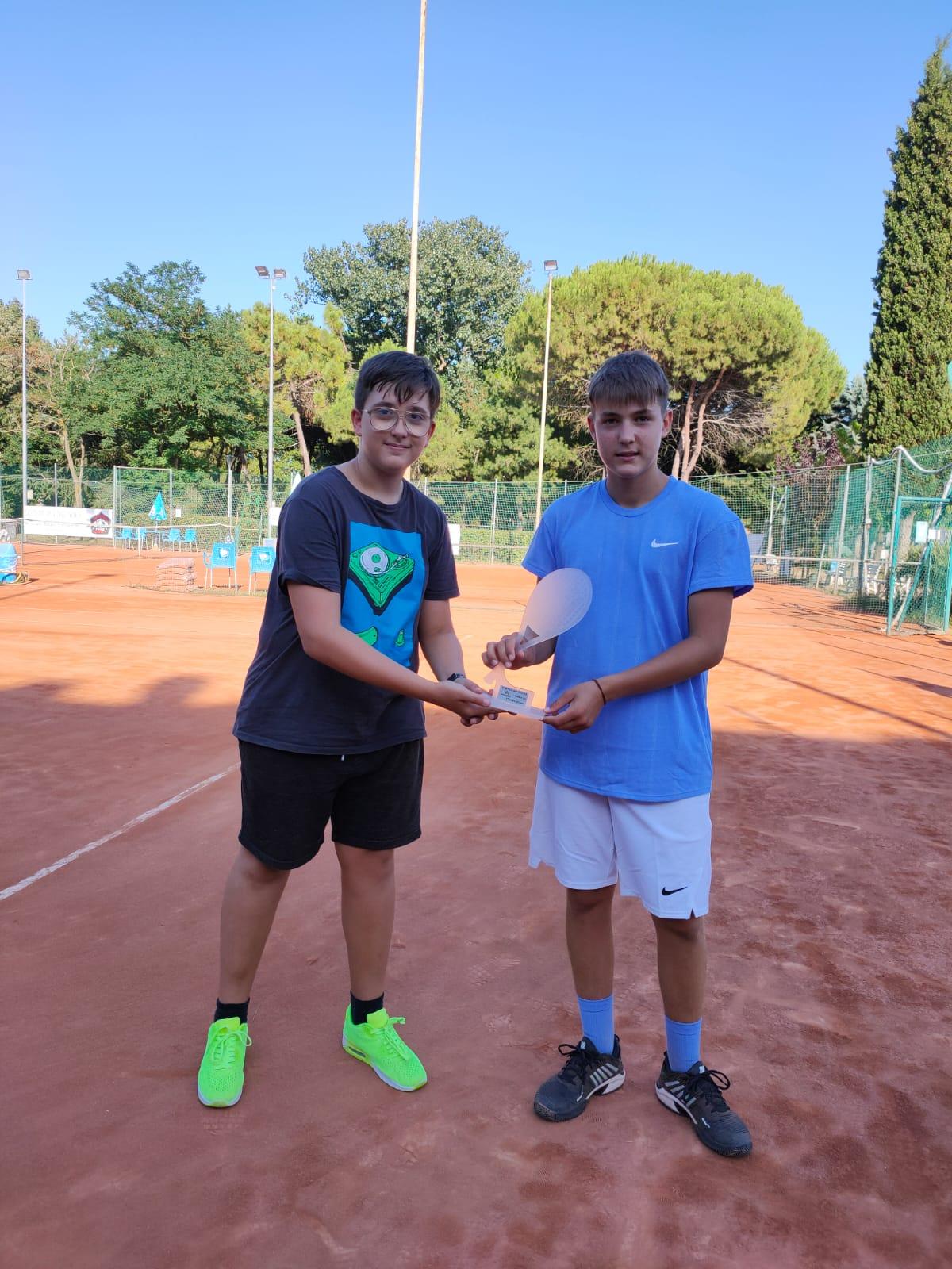Martinelli batte Castellari e si aggiudica il Trofeo del Gelso Under 14
