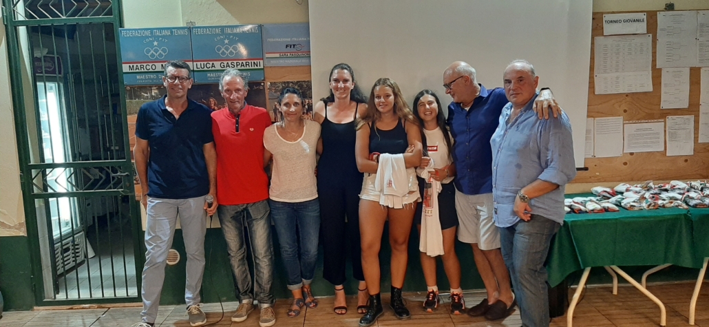 TC Viserba: premiazione squadra Nonantola femminile
