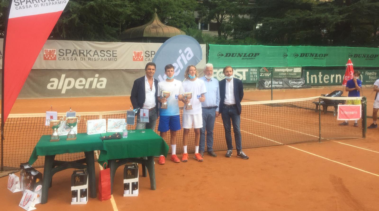 Enrico Baldisserri e Jacopo Bilardo, campioni italiani under 16