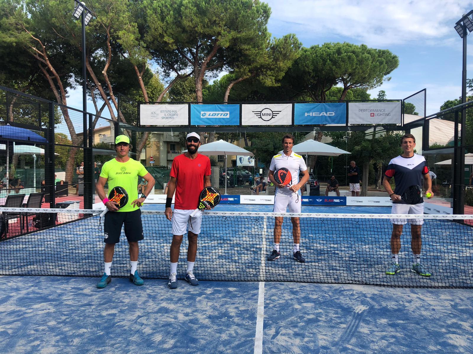 Allo Slam Padel di Riccione i big fanno la voce grossa: domenica semifinali e finali