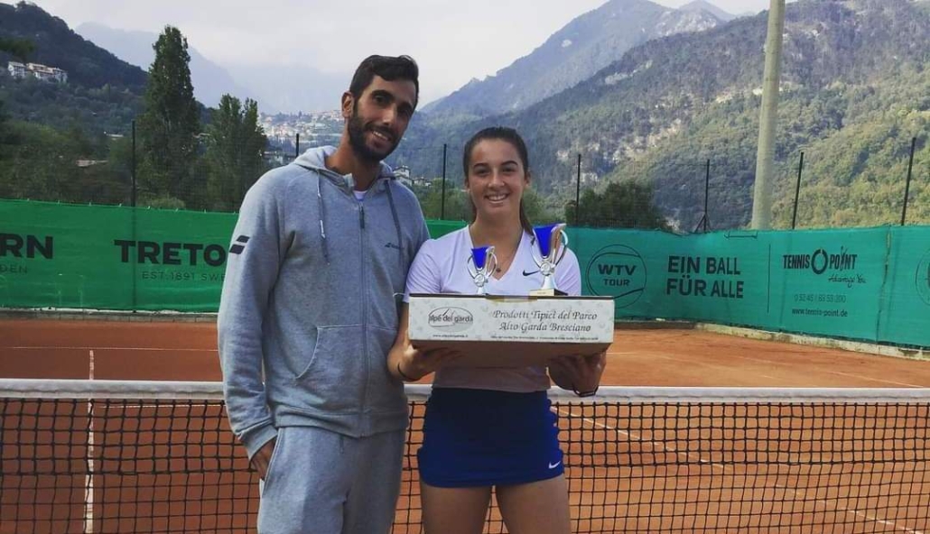 Andrea Maria Artimedi con il tecnico Antonino Lo Paro
