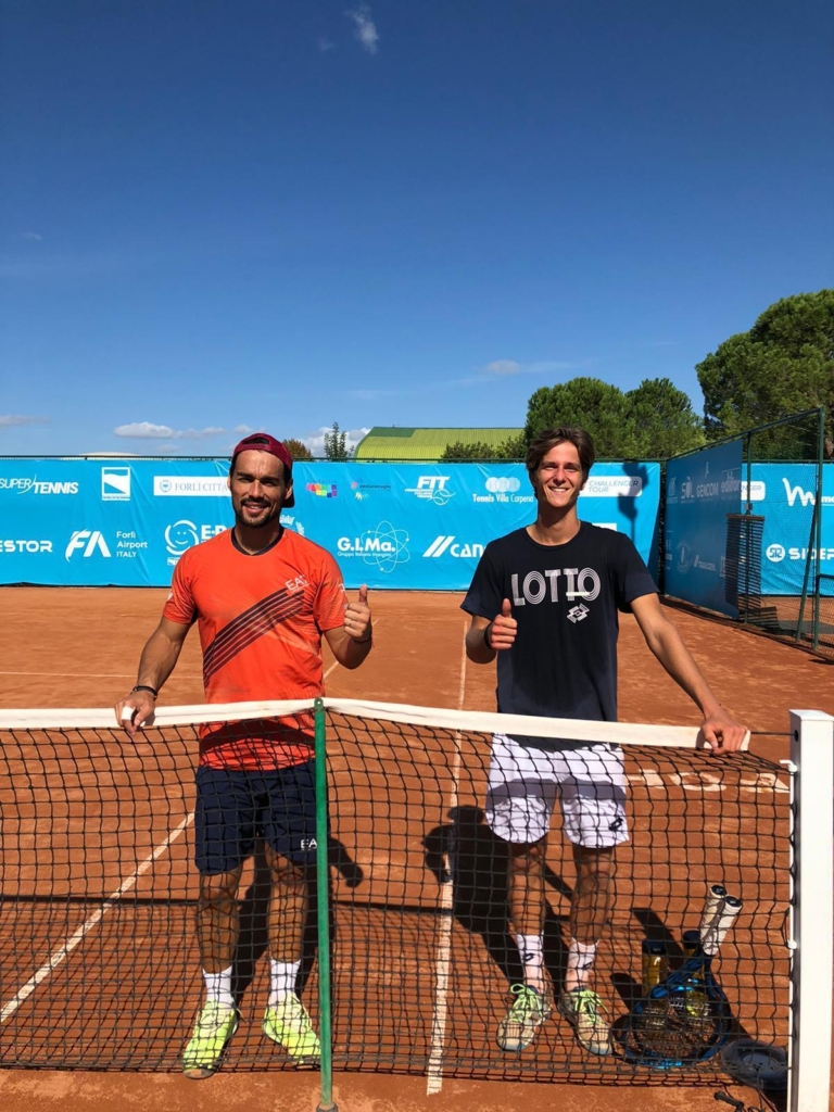 Fabio Fognini e Michele Vianello