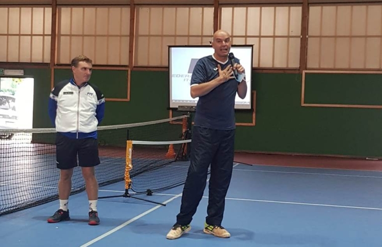 to del maestro Fabrizio Serafini al corso di aggiornamento a Villa Carpena