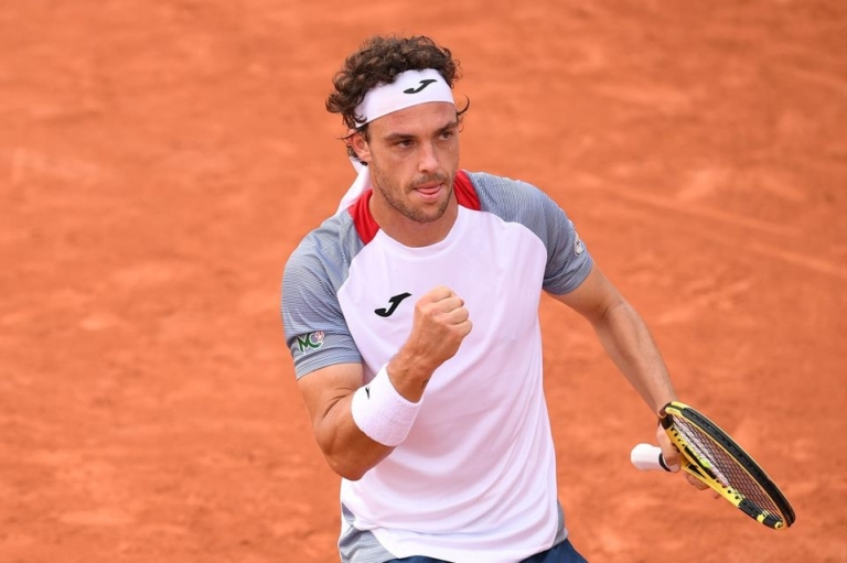 Marco Cecchinato, testimonial Joma