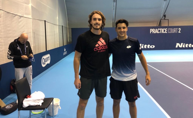 Luciano Darderi e Stefanos Tsitsipas