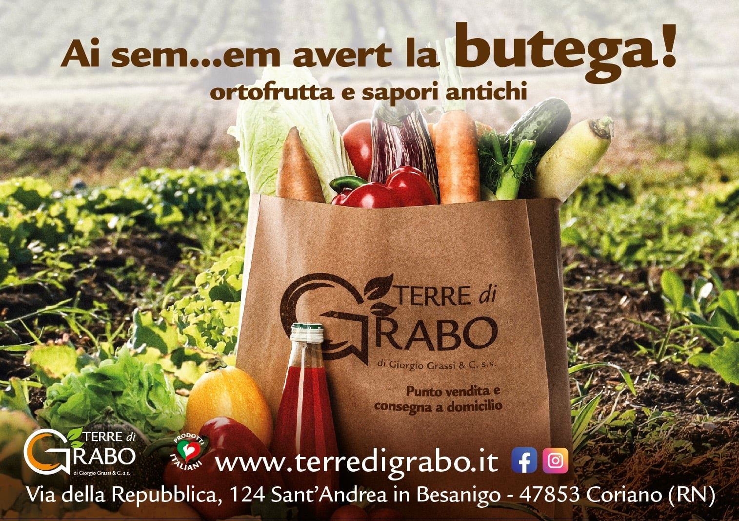 Apre la “Bottega” di Terre di Grabo, ortofrutta e sapori antichi a disposizione degli sportivi