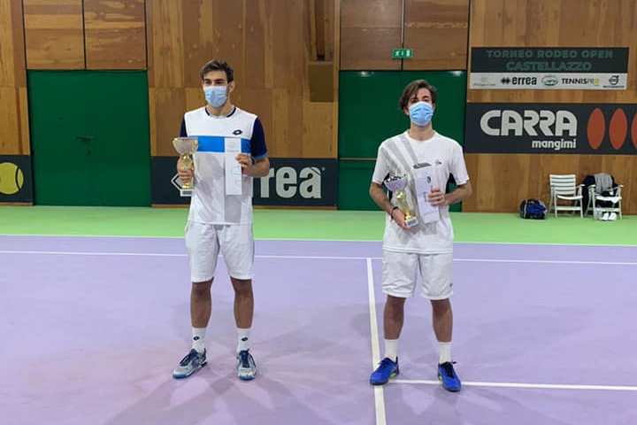 Enrico Dalla Valle con il finalista Lorenzo Bocchi