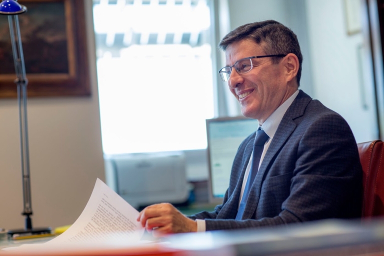 Carlo Zoli, presidente del Tennis Club Faenza