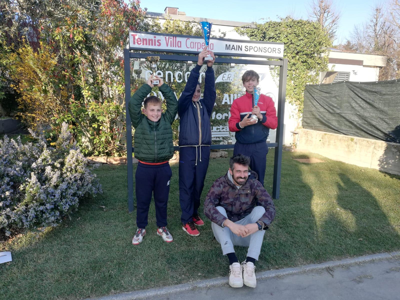 Next Gen Carpena: triplete Galimberti Academy con Spircu, Di Bari e Pansica