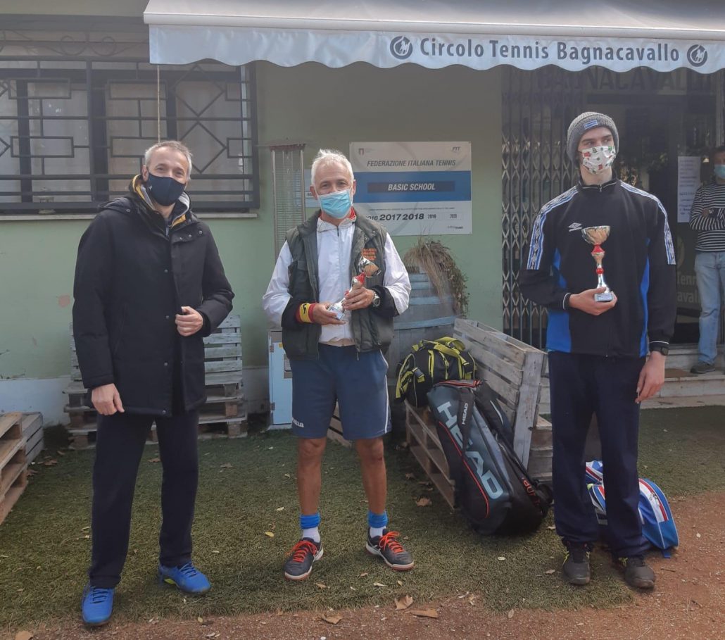 Premiazione singolare maschile del Tpra a Bagnacavallo