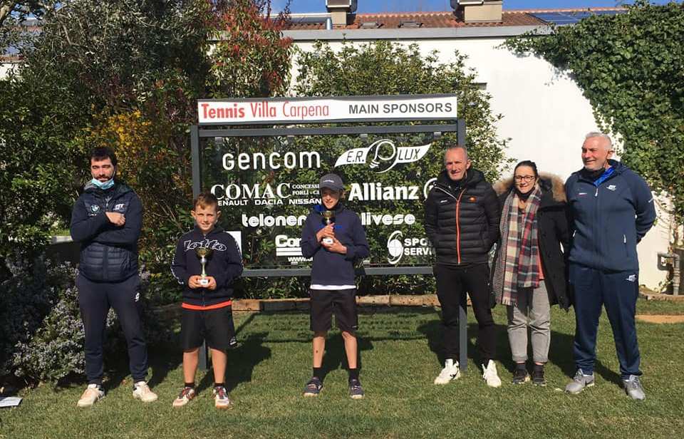Junior Next Gen Villa Carpena: premiazione under 12 maschile