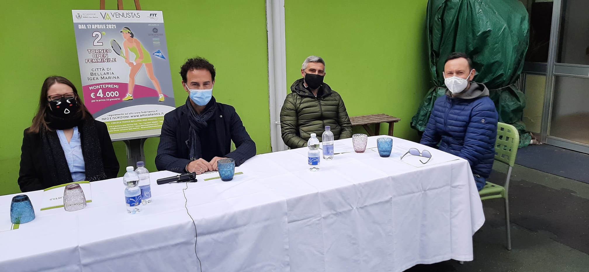 Tutto pronto al Venustas per l’Open femminile “Città di Bellaria”