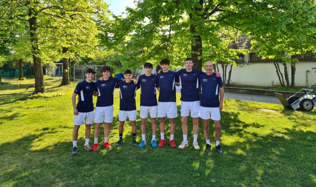 La squadra di serie C del Tennis Villa Carpena