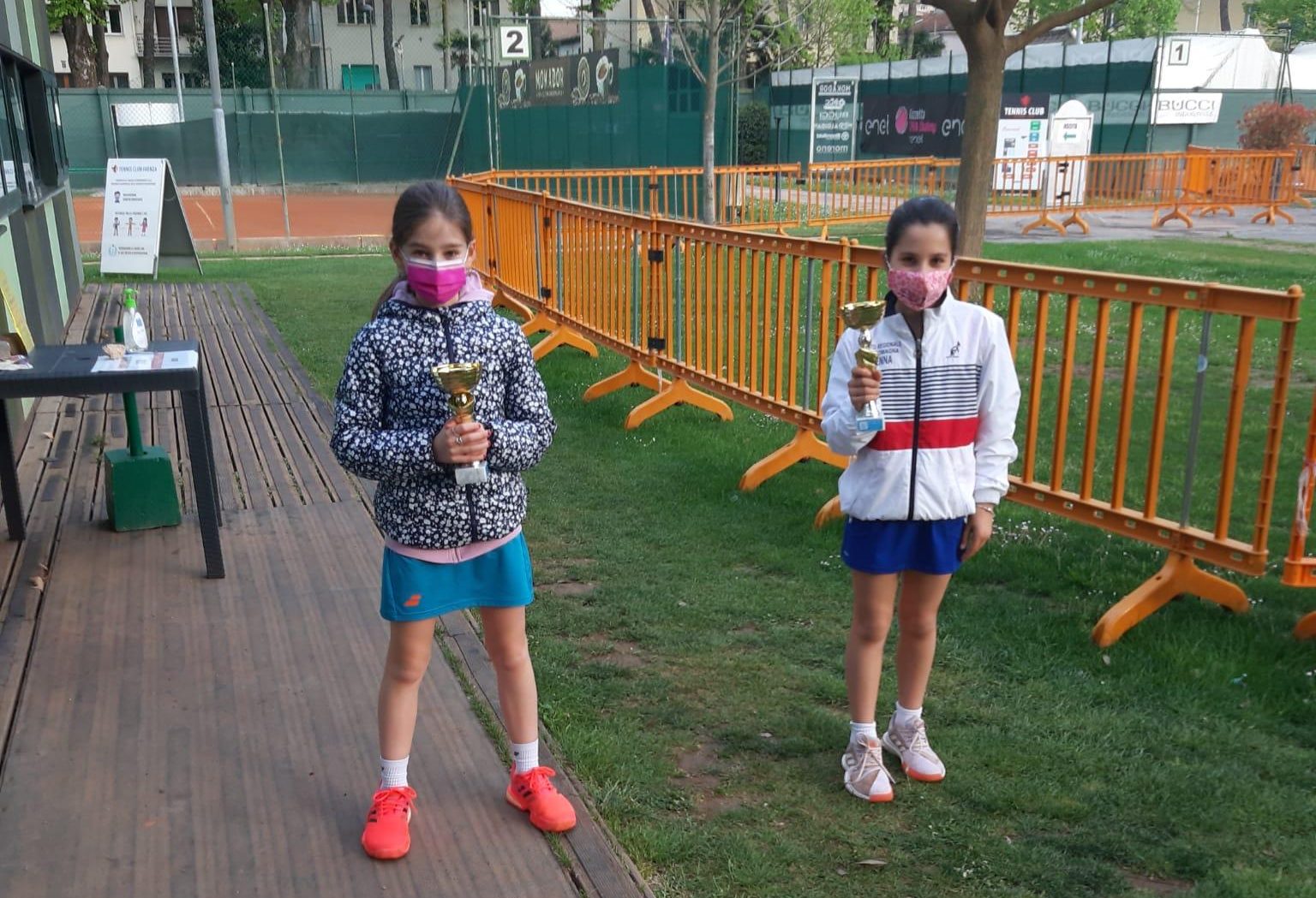 Torneo Under 11-12 al Tc Faenza: vincono Gaia Donati, Giulio Campadelli, Gioia Bassi e Andrea Cogo