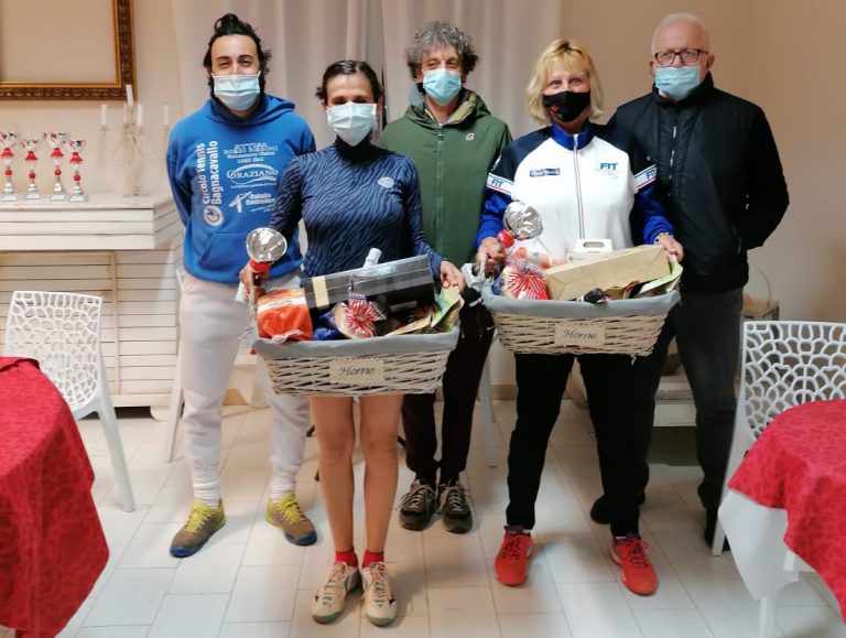 La premiazione del torneo Lady 40 del Tc Bagnacavallo