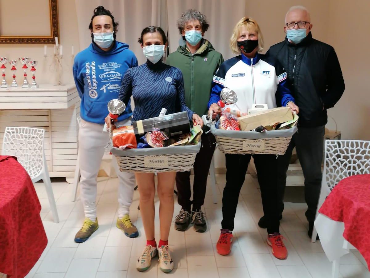 Flora Perfetti, Lelli Mami e Costanzi vincono il torneo Over a Bagnacavallo