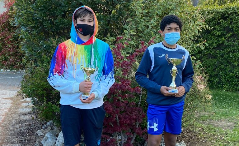 Tommaso Filippi (Forum Forlì) e Lucas Geminiani (Te Faenza)